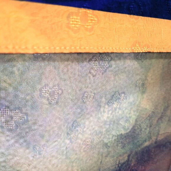 NWT Double-Sided Silk Scarf 27"x70" Long Rectangle Shawl Wrap 3311 - Picture 4 of 8